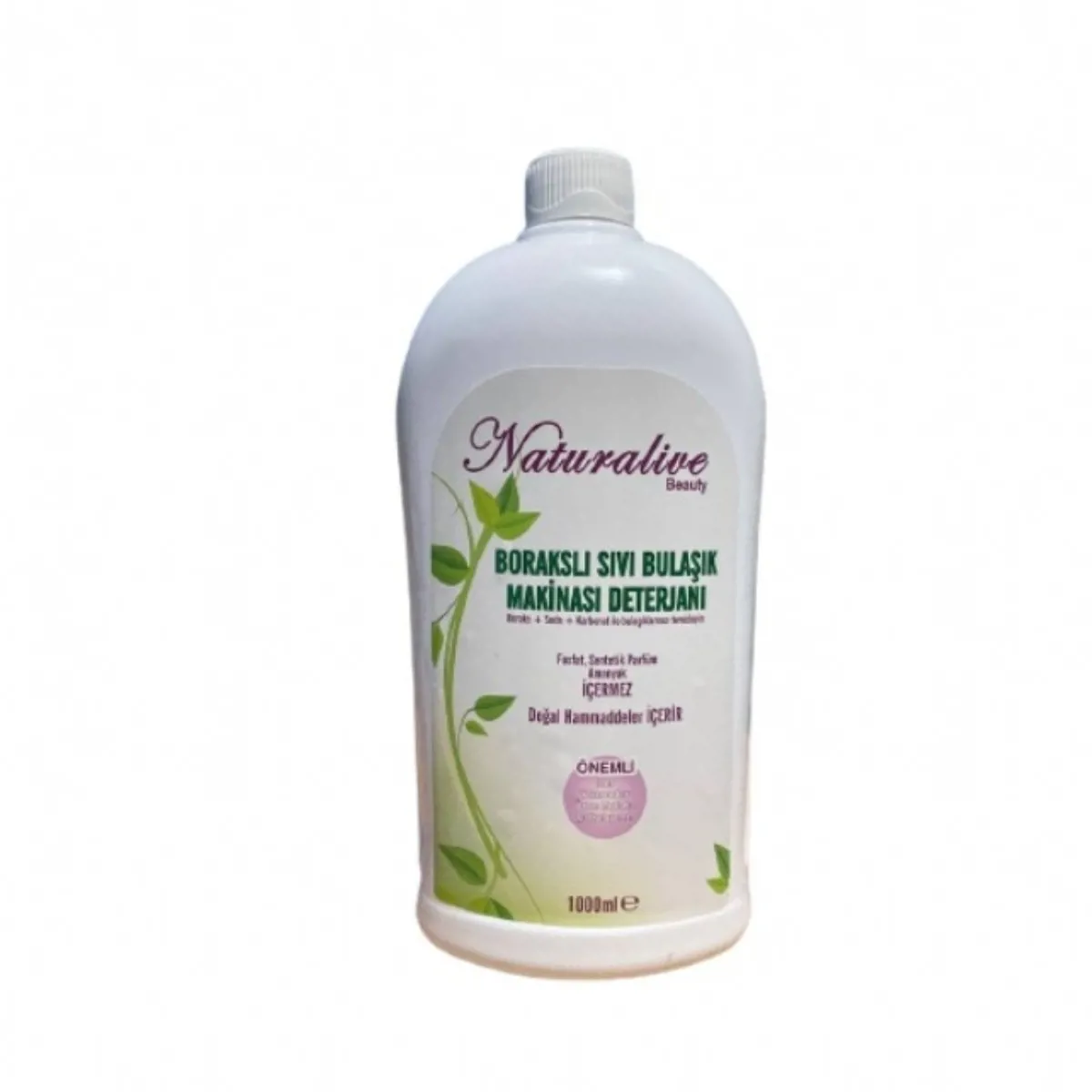 Doğal Sıvı Bulaşık Makinesi Deterjanı 1000ml - NATURALİVE - Ürün Görseli 1