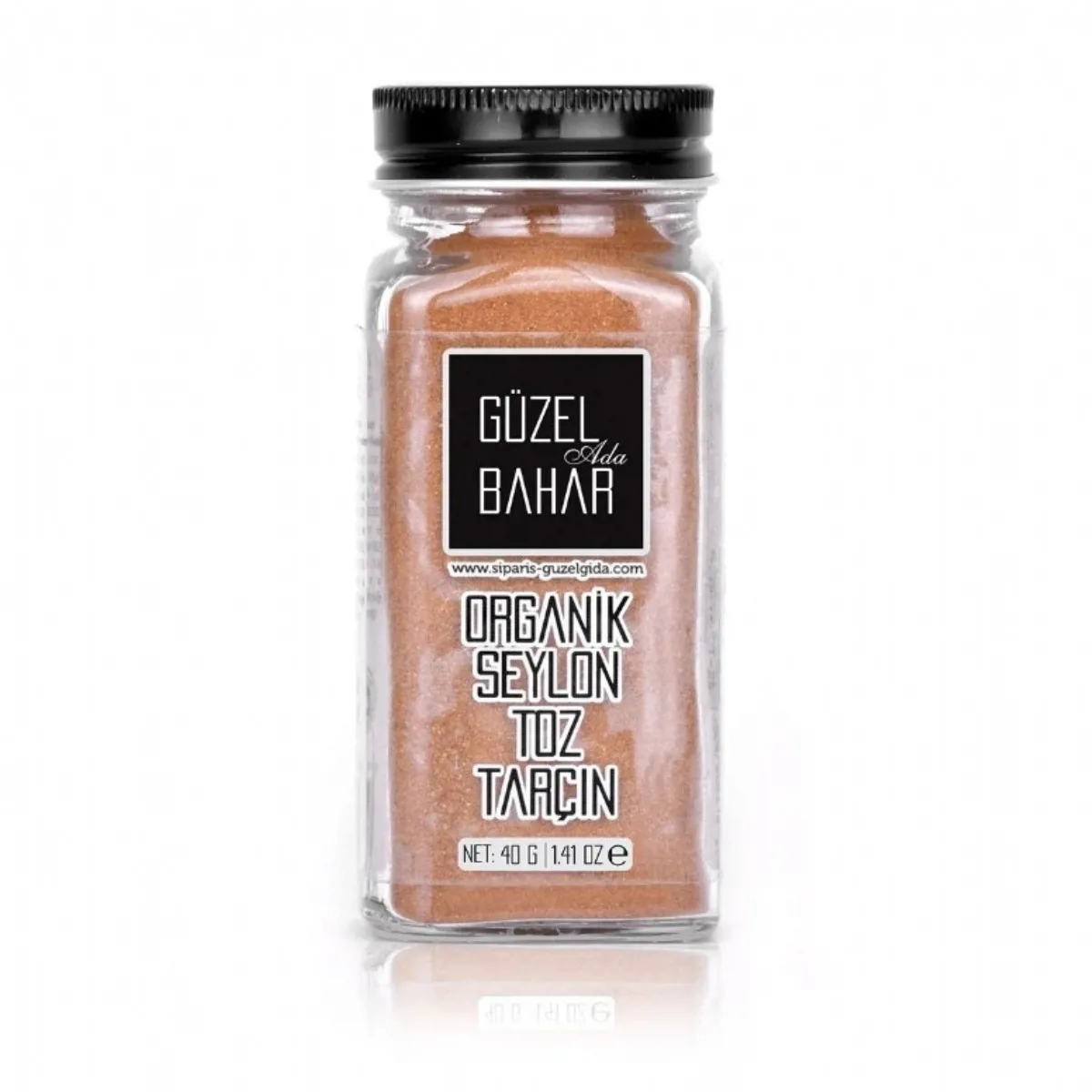 Organik Seylon Toz Tarçın 40gr - GÜZEL GIDA - Ürün Görseli 1