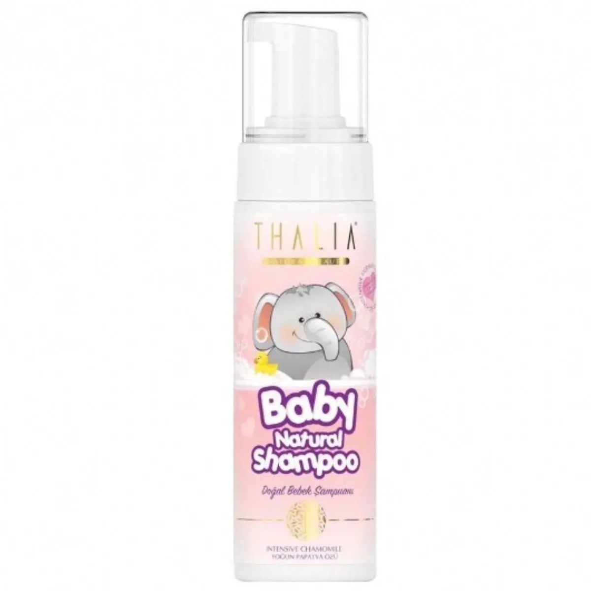 Doğal Bebek Şampuanı Pembe 200 ml - BİTKİ DİYARI - Ürün Görseli 1