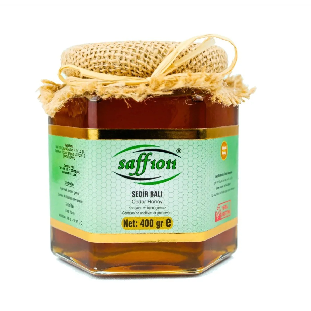 Sedir Balı Doğal 400gr - SAFF 1011 - Ürün Görseli 1