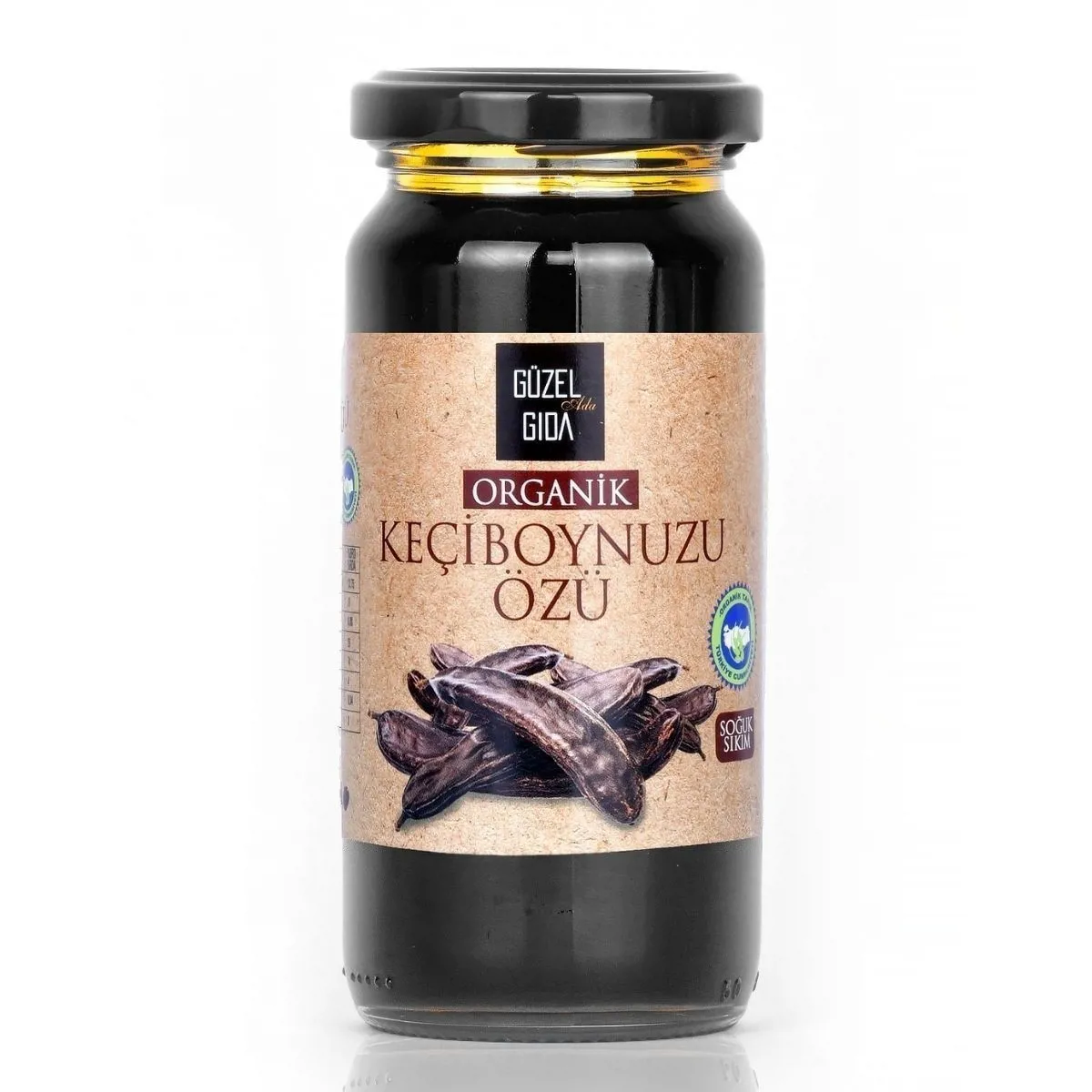 Organik Keçiboynuzu Özü 600 gr Soğuk Sıkım - GÜZEL GIDA - Ürün Görseli 1