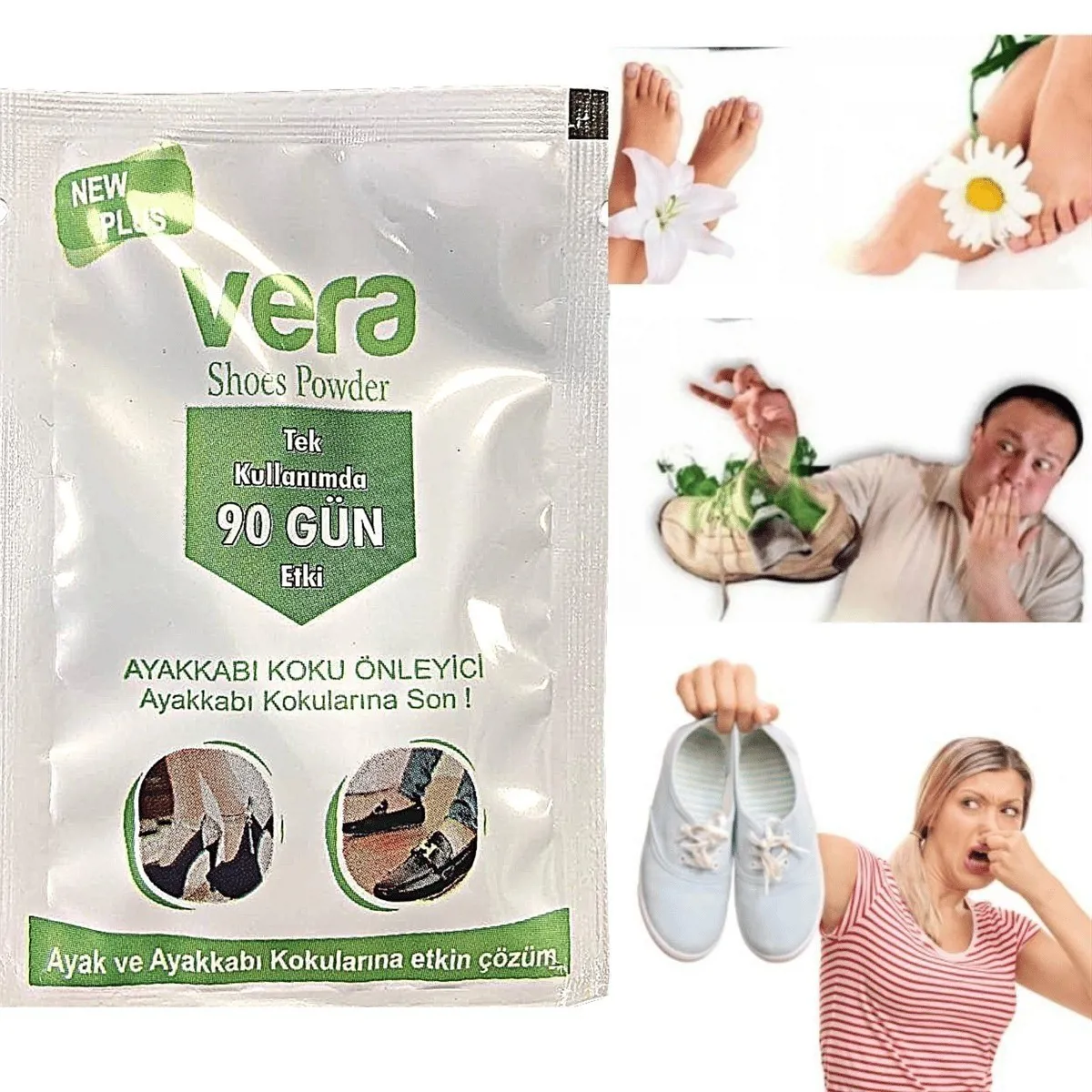Ayak Kokusu Giderici Toz 10gr 5Adet - BİTKİ DİYARI - Ürün Görseli 1