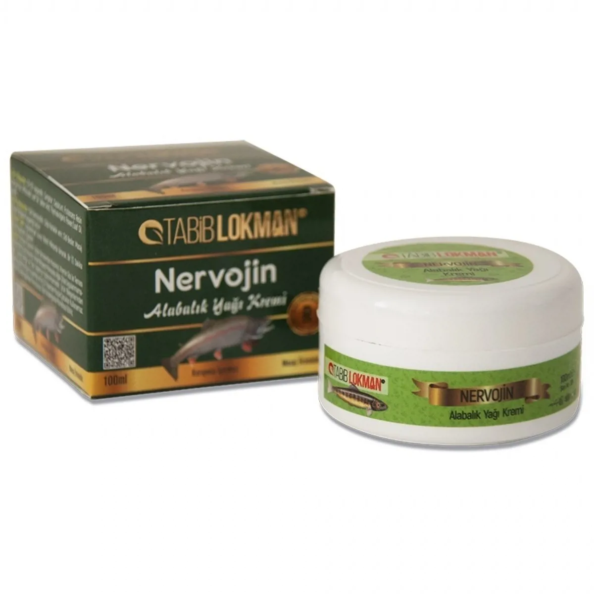 Nervojin Alabalık Yağı Kremi 100ml - BİTKİ DİYARI - Ürün Görseli 1