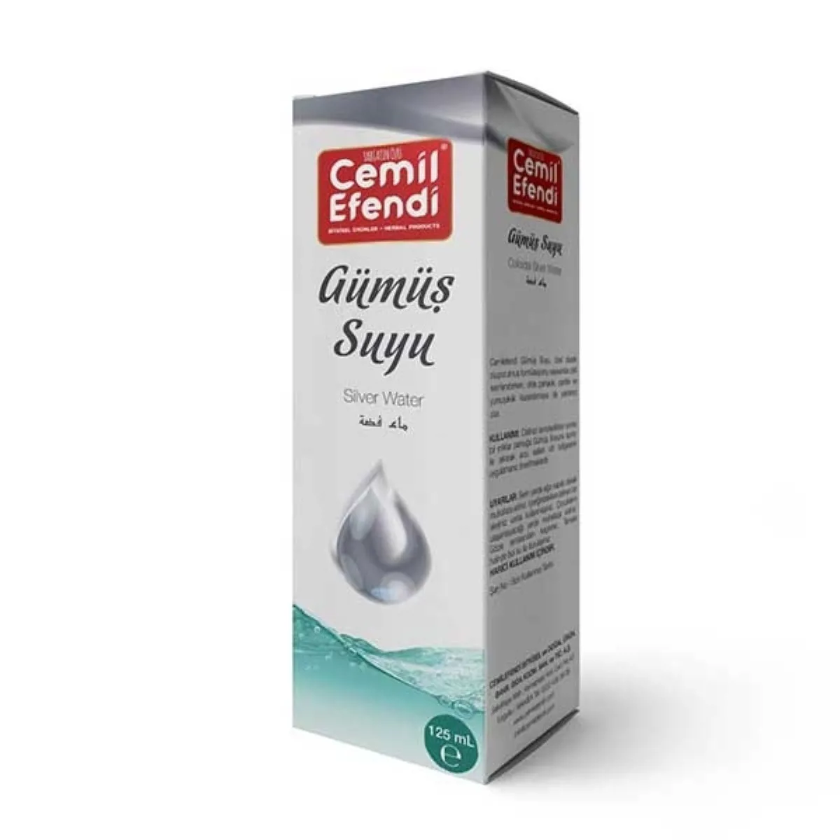 Gümüş Suyu 125 ml - Cemil Efendi - Ürün Görseli 1