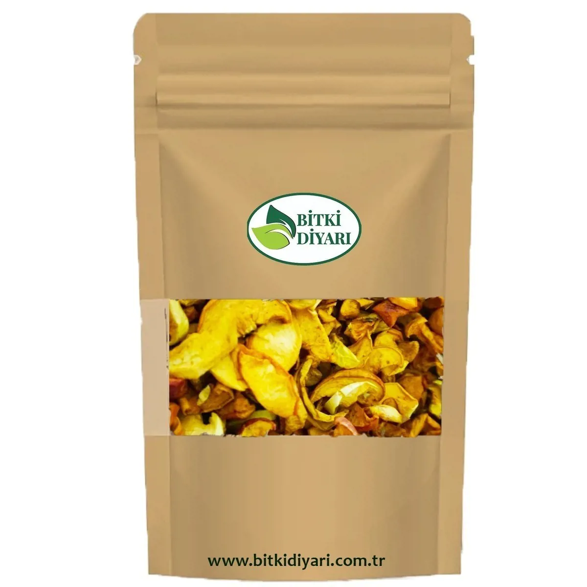 Elma Kurusu Doğal İlaçsız 500gr - BİTKİ DİYARI - Ürün Görseli 1