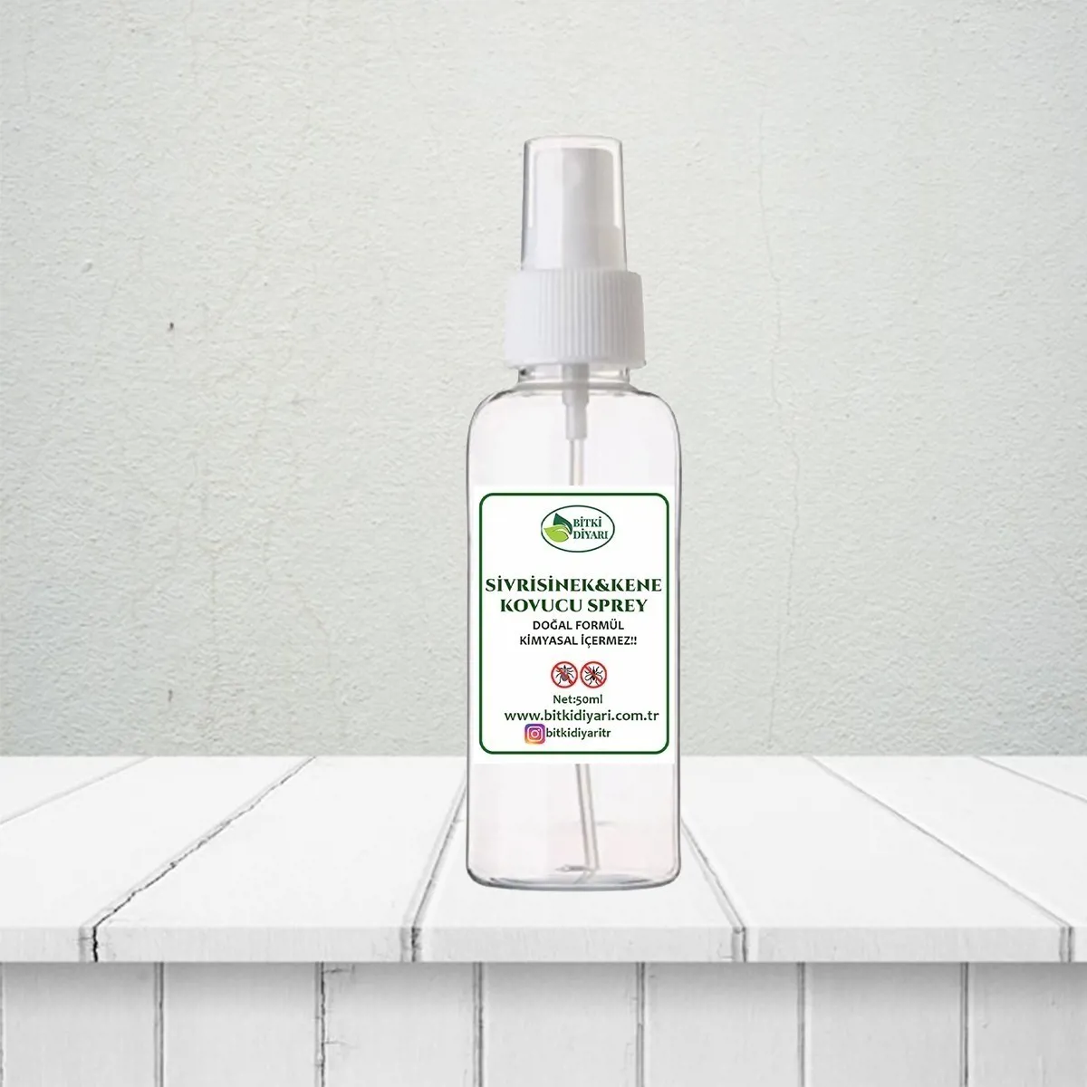 Kene&Sivrisinek Savar Doğal Sprey 150ml - BİTKİ DİYARI - Ürün Görseli 1