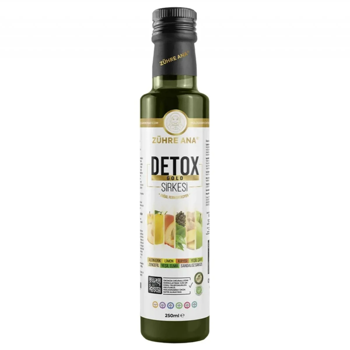 Detox Gold Sirkesi 250ml - ZÜHRE ANA - Ürün Görseli 1