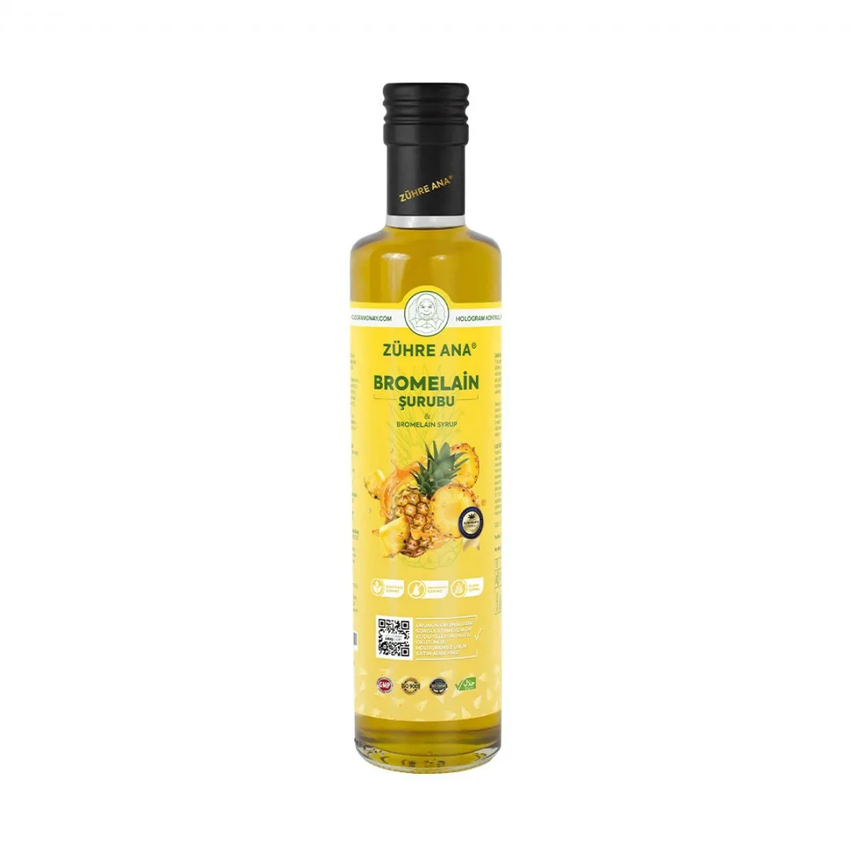 Bromelain Şurubu 250ml - ZÜHRE ANA - Ürün Görseli 1