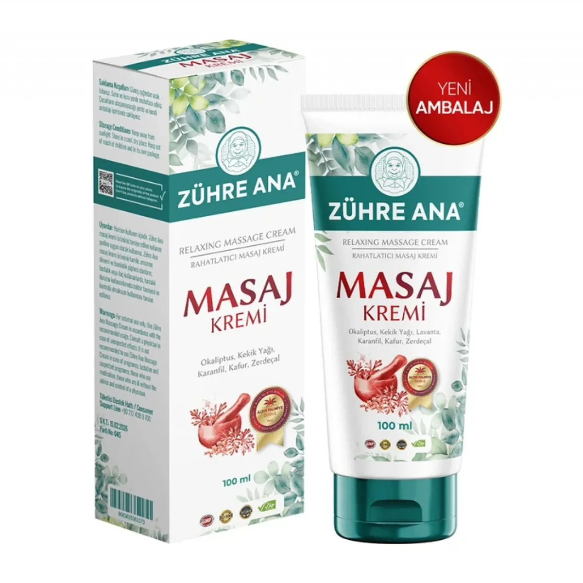 Masaj Kremi 100ml - Ürün Görseli 1