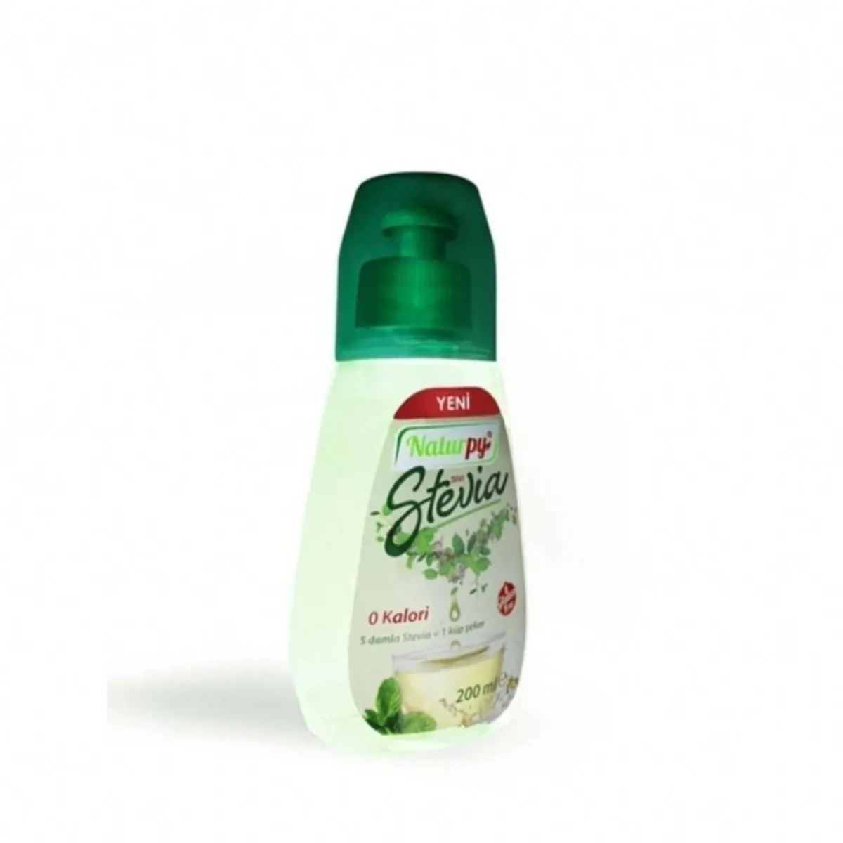 Sıvı Stevia Tatlandırıcı Glutensiz 200 ml - NATURPY - Ürün Görseli 1
