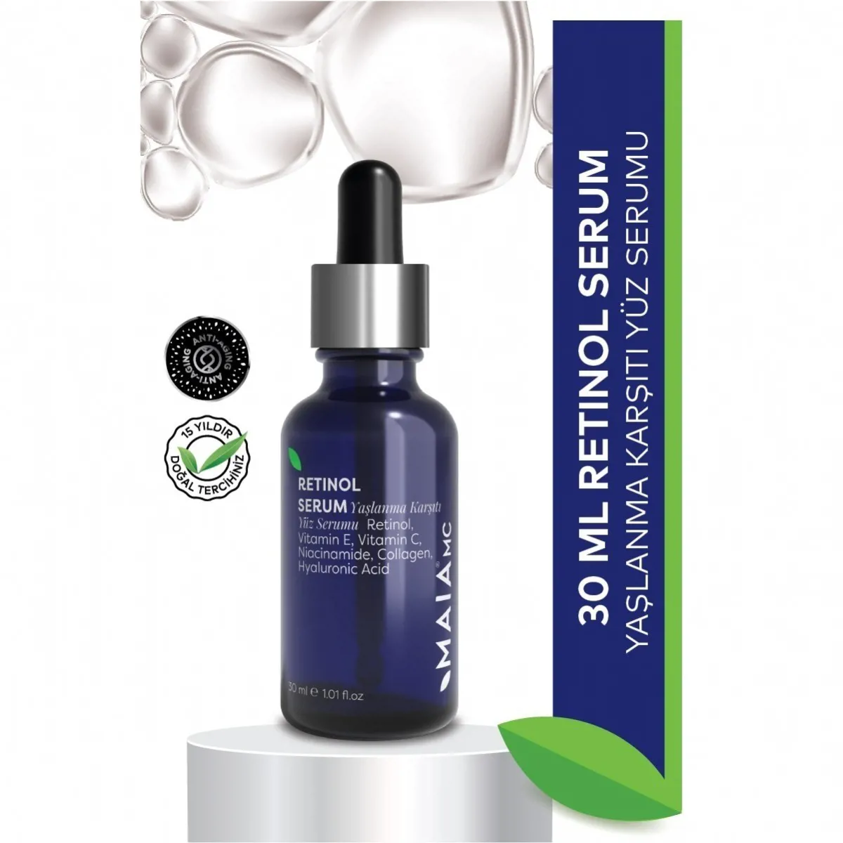 Retinol Serum 30 ML - MAİA MC - Ürün Görseli 1