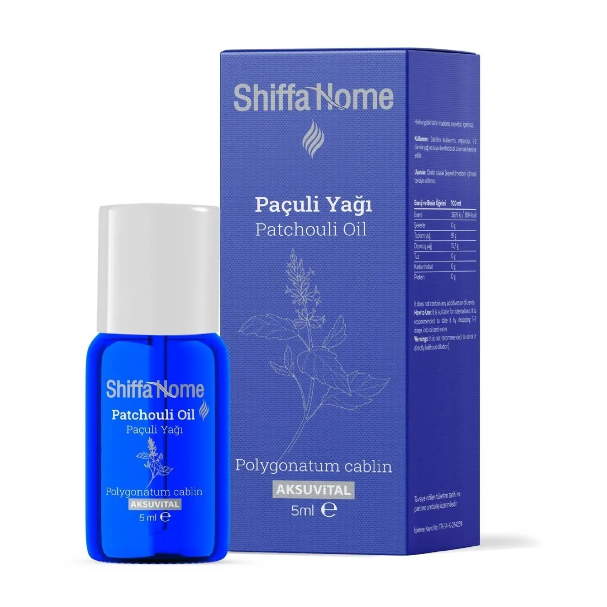 SAF PAÇULİ YAĞI 5ML - SHİFFA HOME - Ürün Görseli 1