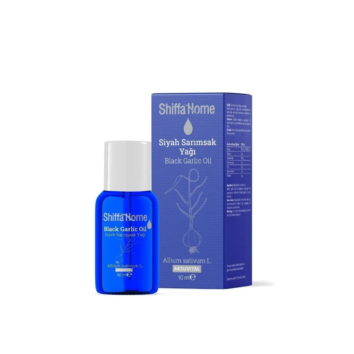 SAF SİYAH SARIMSAK YAĞI 10ML - SHİFFA HOME - Ürün Görseli 1
