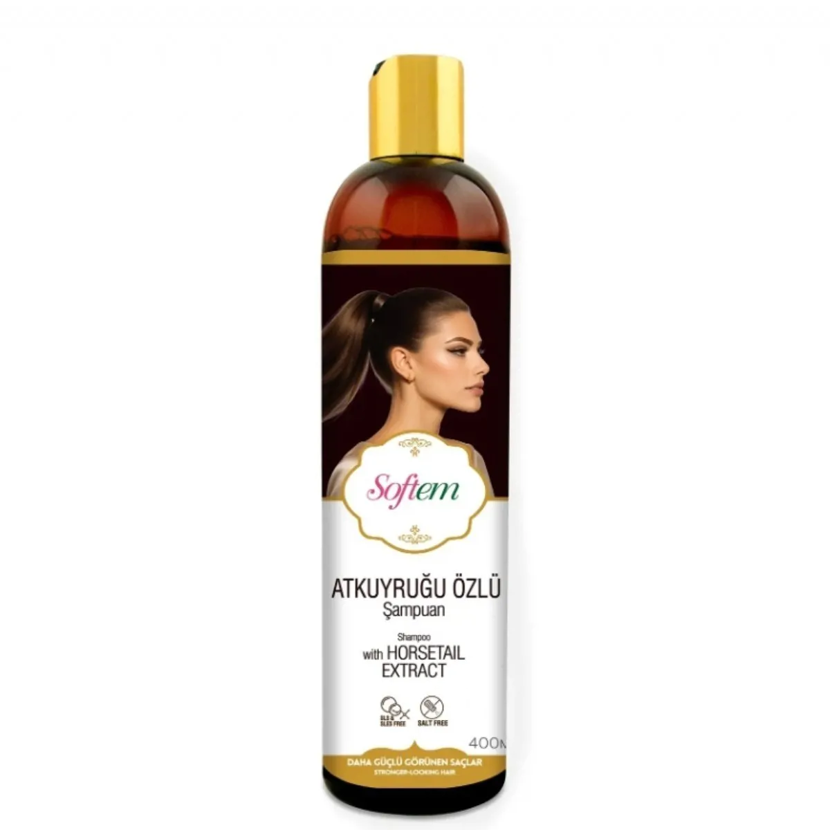 Atkuyruğu Özlü Şampuan 400 ml - SOFTEM - Ürün Görseli 1
