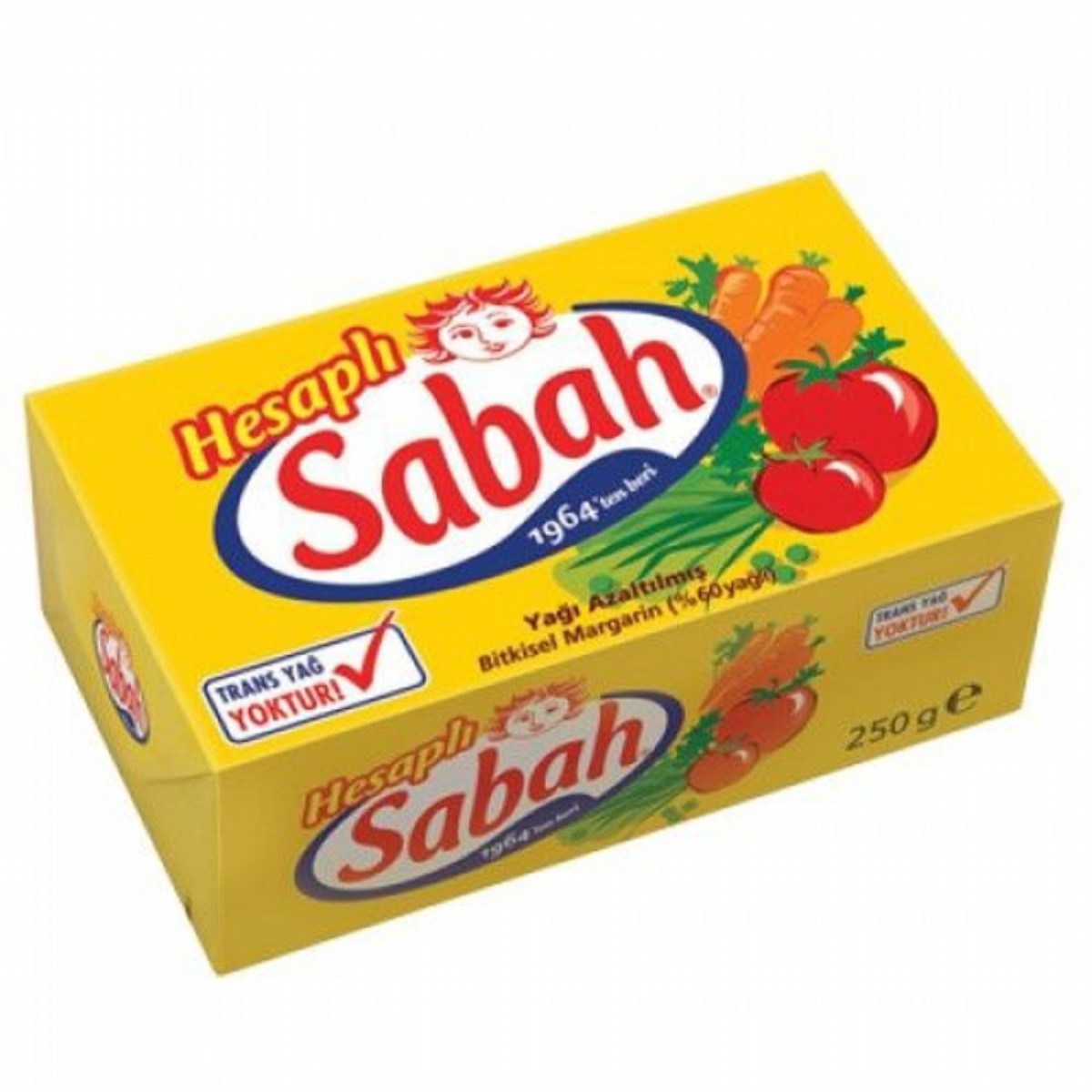 Sabah Paket Margarin 250 Gr