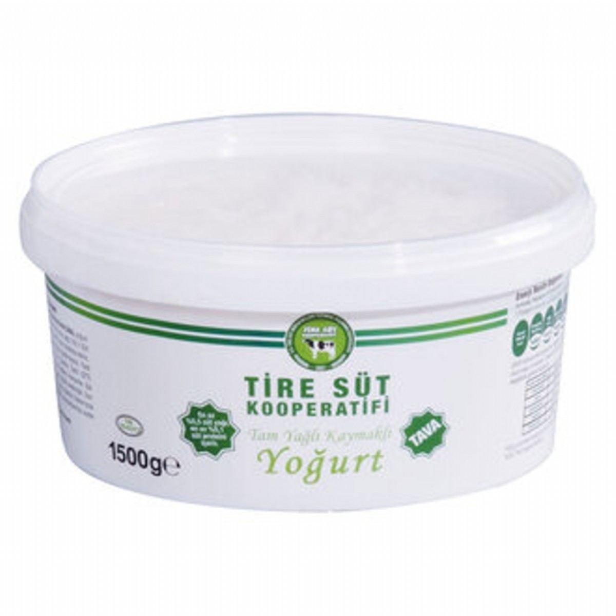 Tire Süt Kooperatifi Kaymaklı Yoğurt 1500 Gr