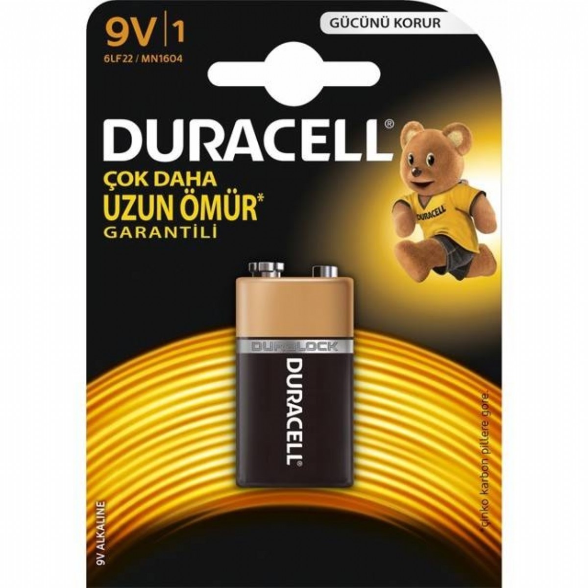 Duracell 9w Pil