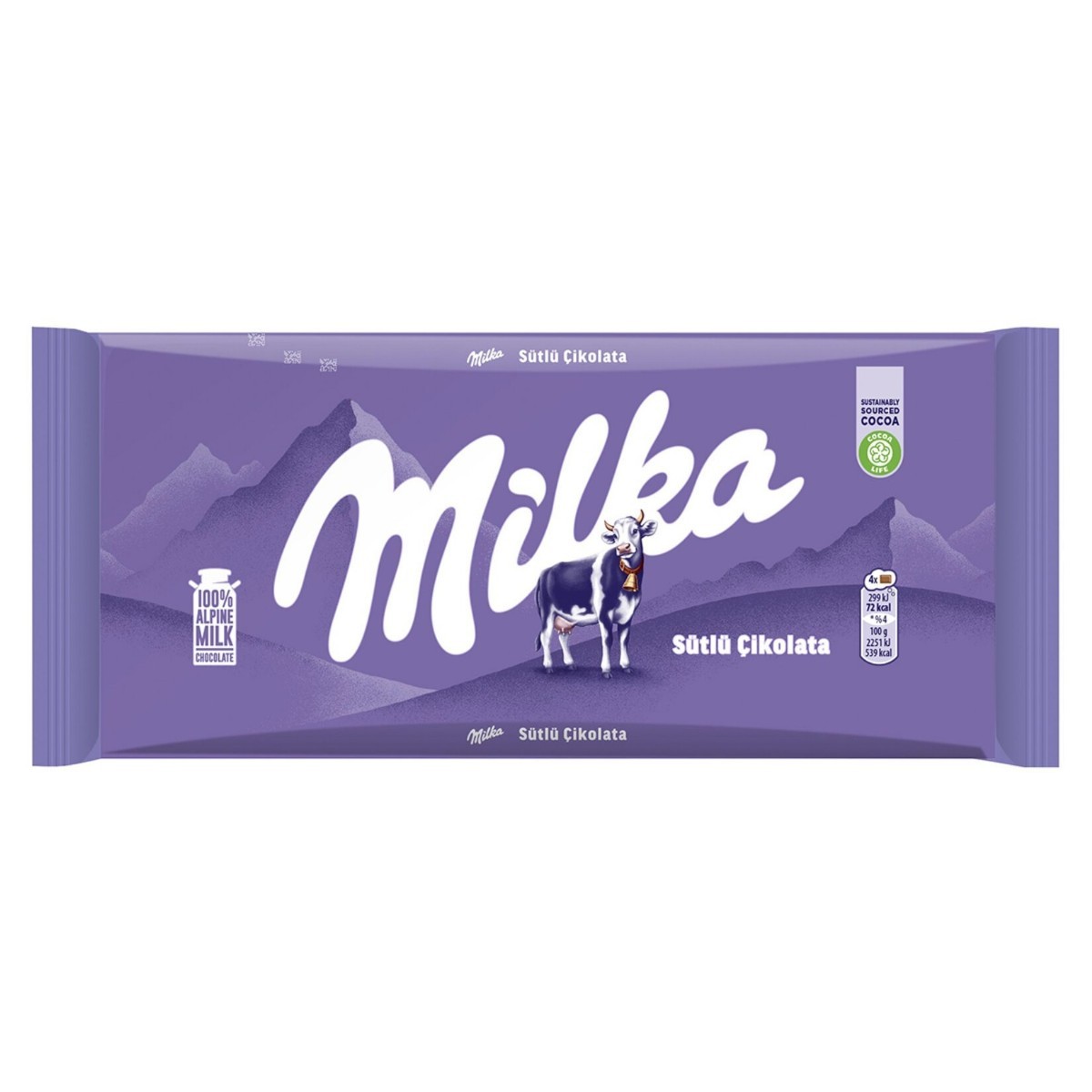 Milka Sütlü Tablet Çikolata 80 Gr