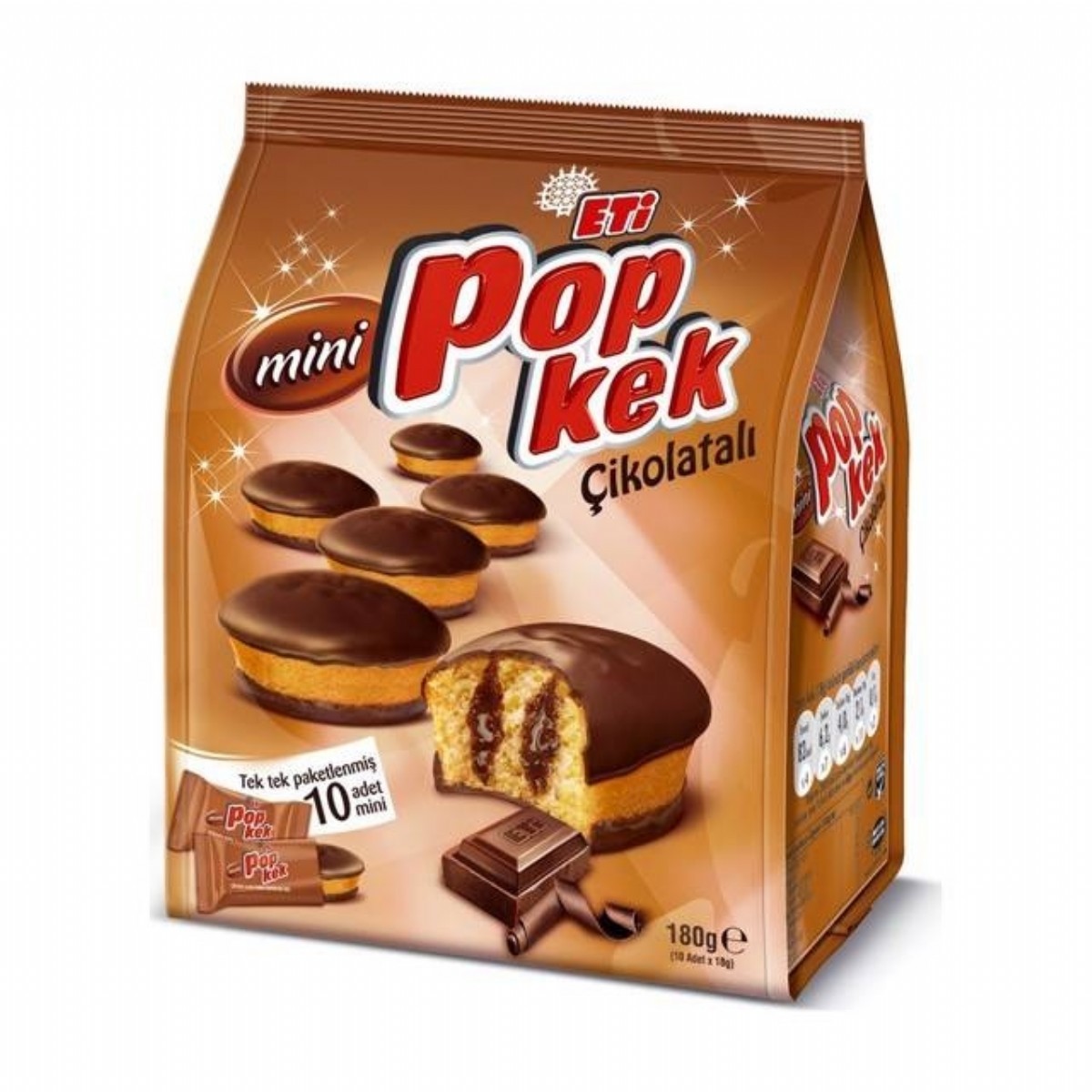 Eti Popkek Kakaolu Poşet 180 Gr