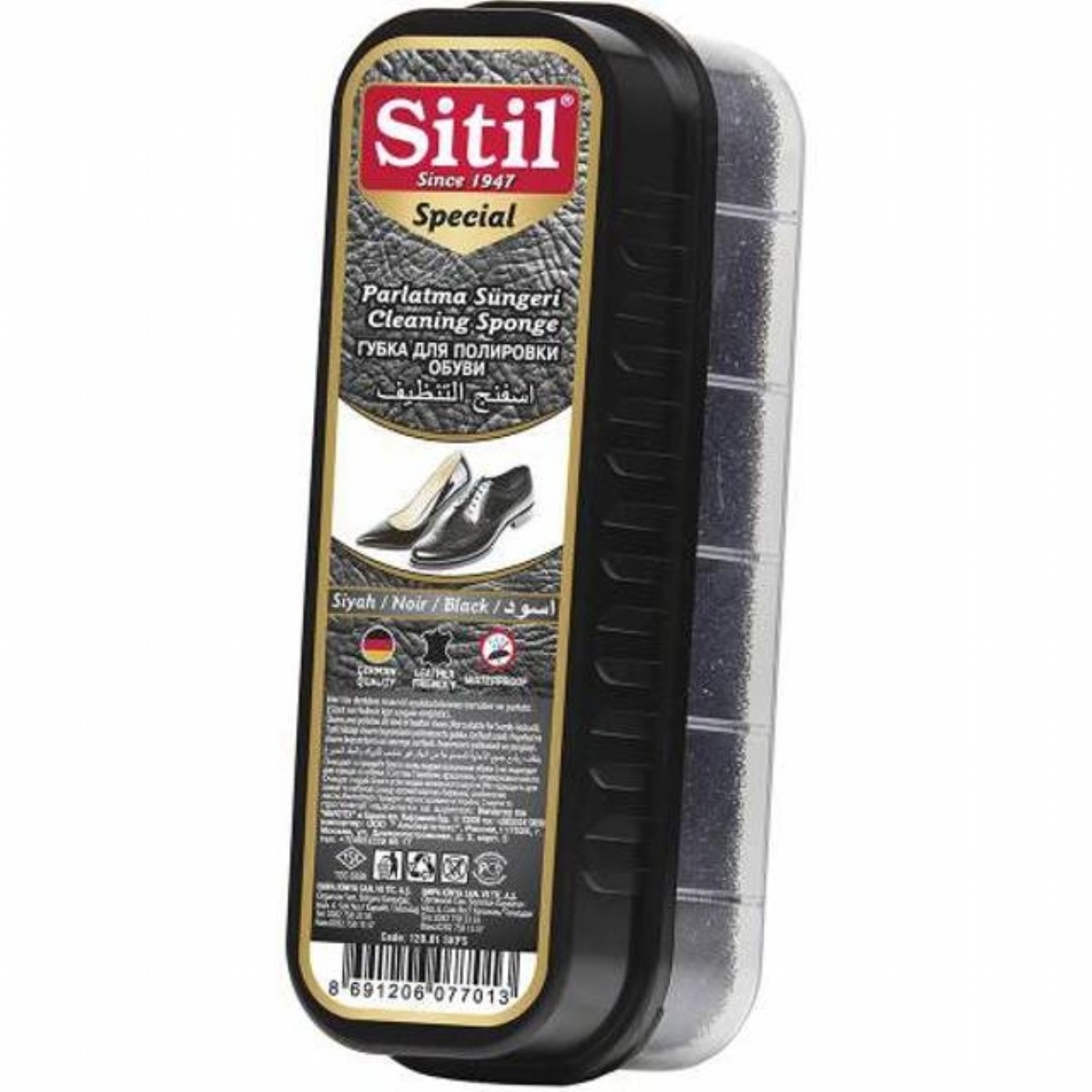 Sitil Siyah Geniş Kutulu Sünger
