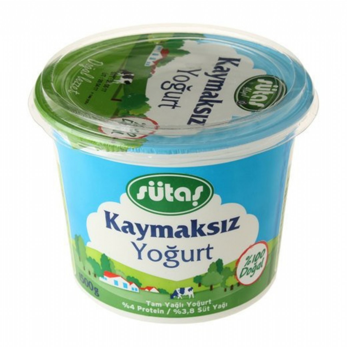 Sütaş Kaymaksız Yoğurt 1,5 Kg