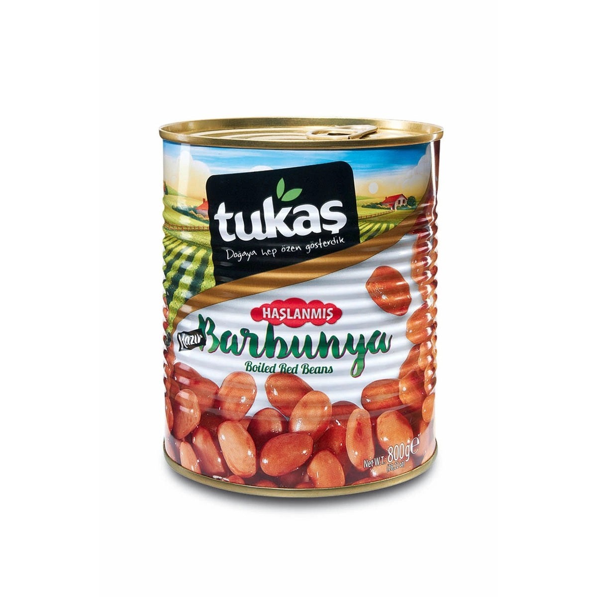 Tukaş Haşlanmıs Barbunya 800 Gr