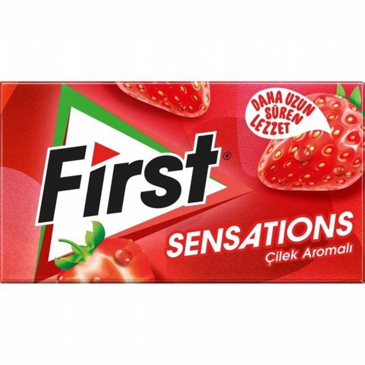 First Sensations Çilek Aromalı Sakız 27 Gr