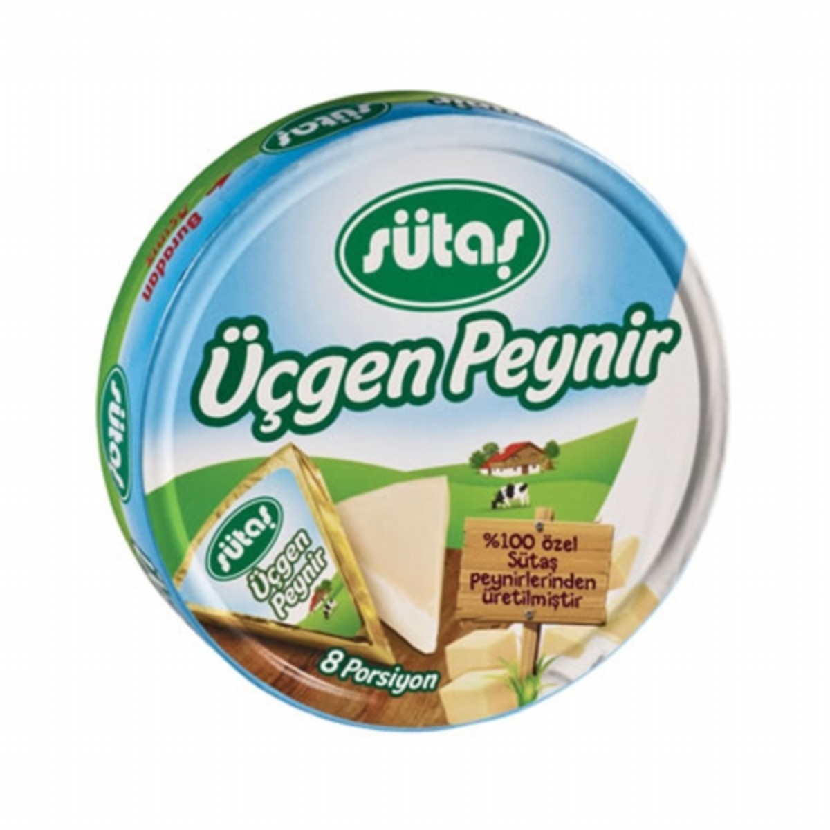Sütaş Üçgen Peynir 8 x 12,5 Gr