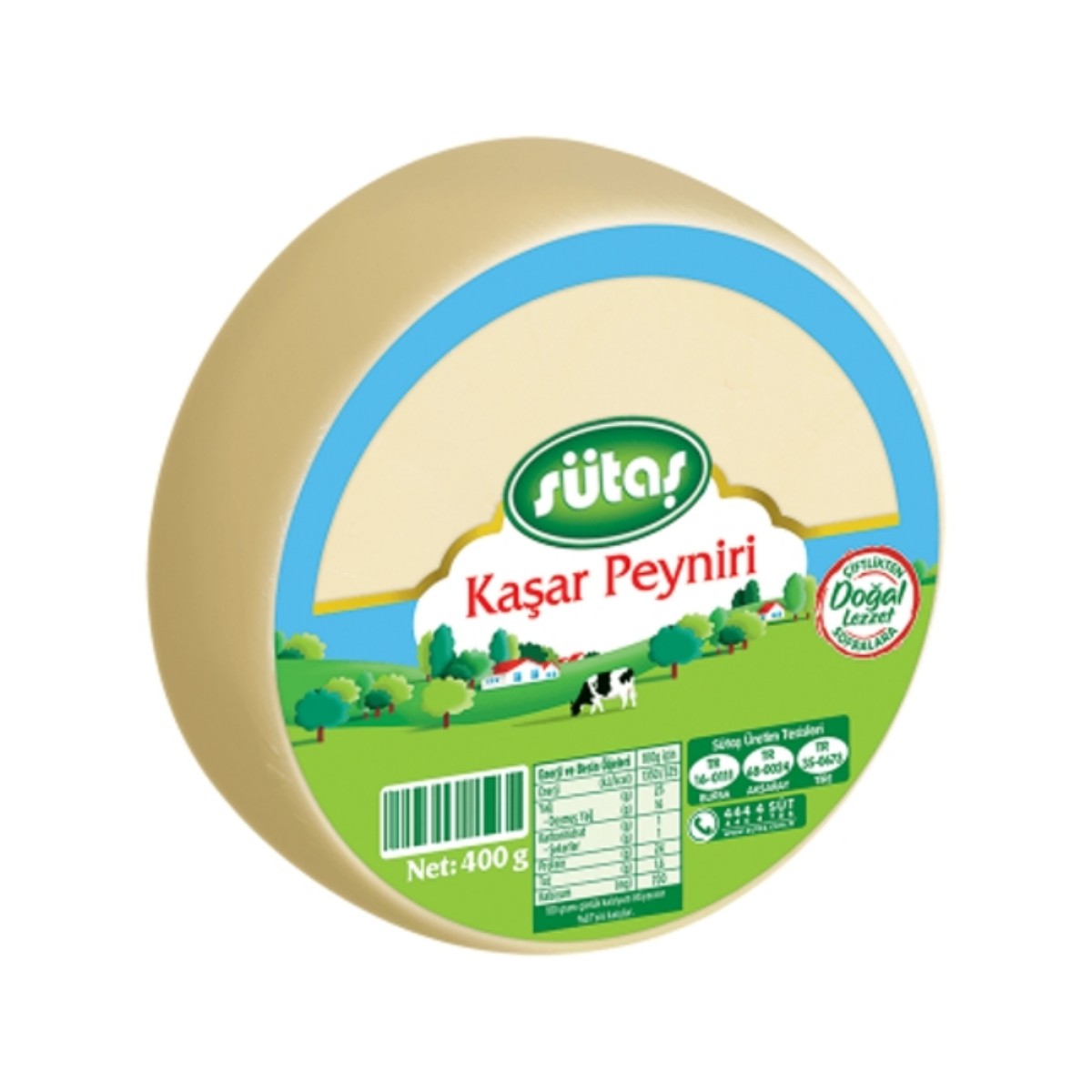 Sütaş Kaşar 400 Gr