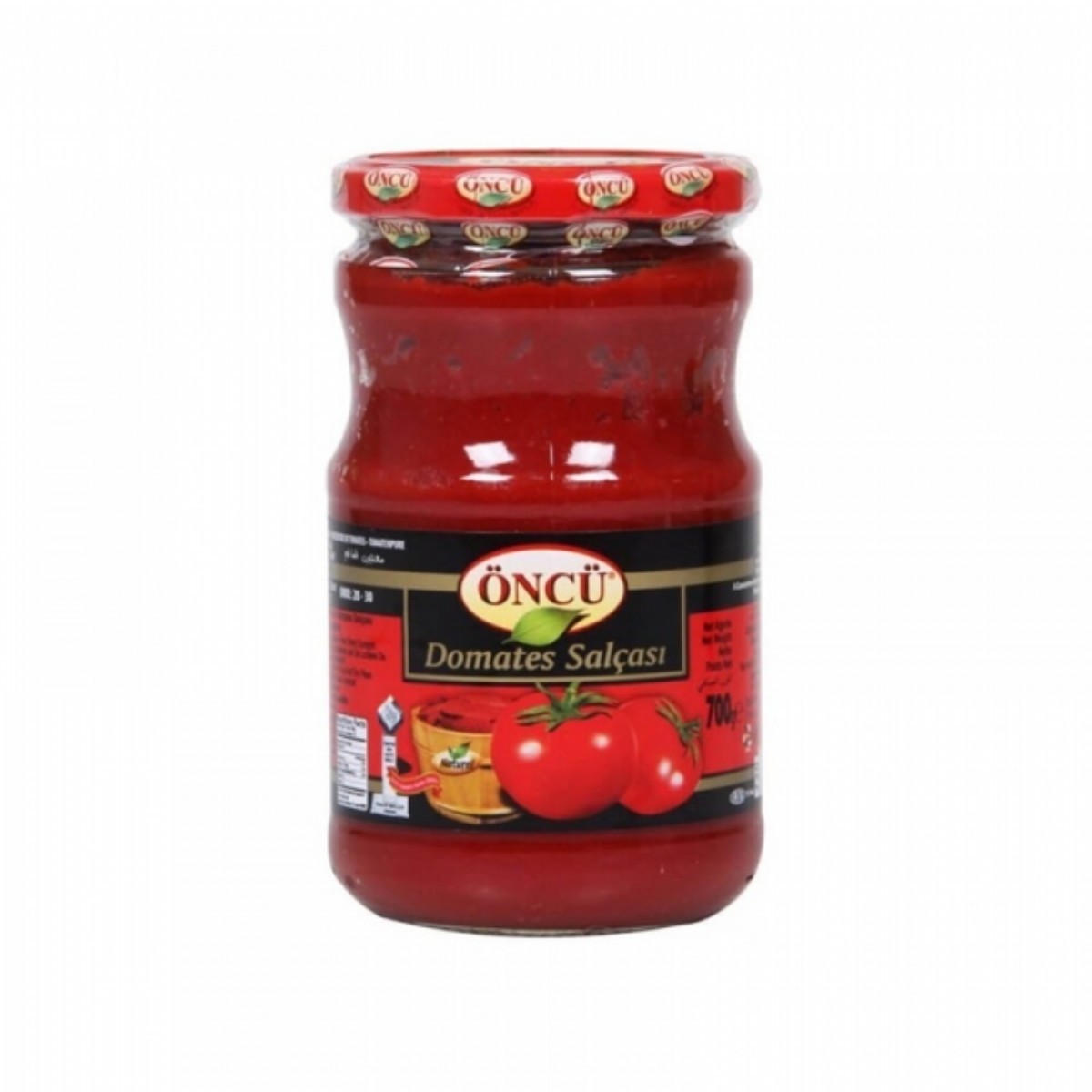 Öncü Domates Salça Cam 700 Gr