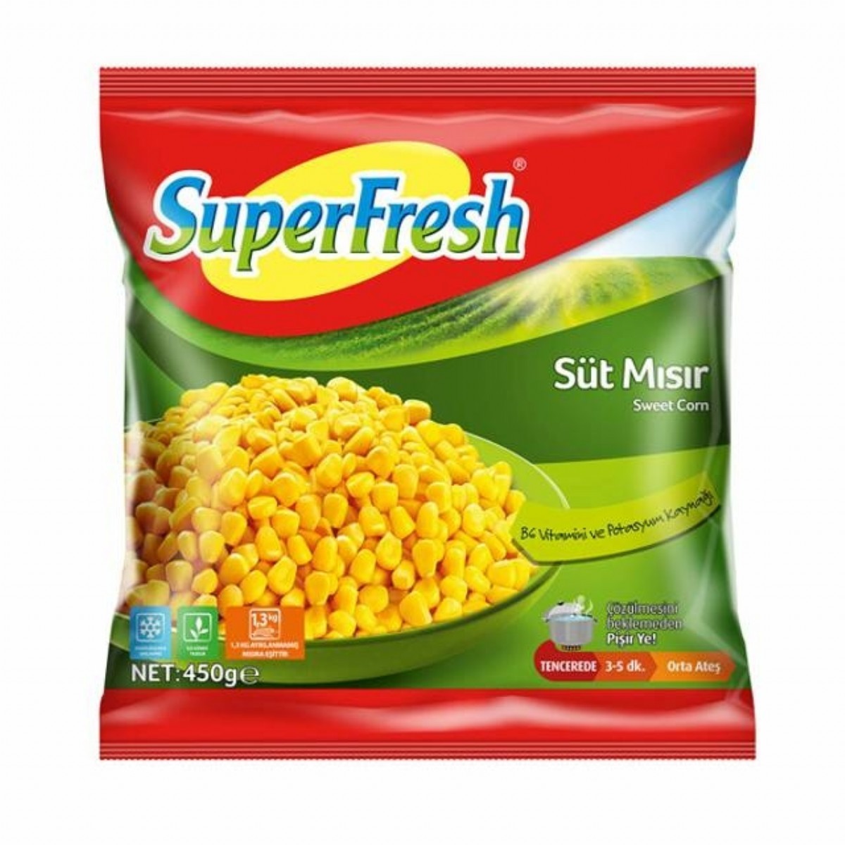 Süperfresh Mısır 450 Gr