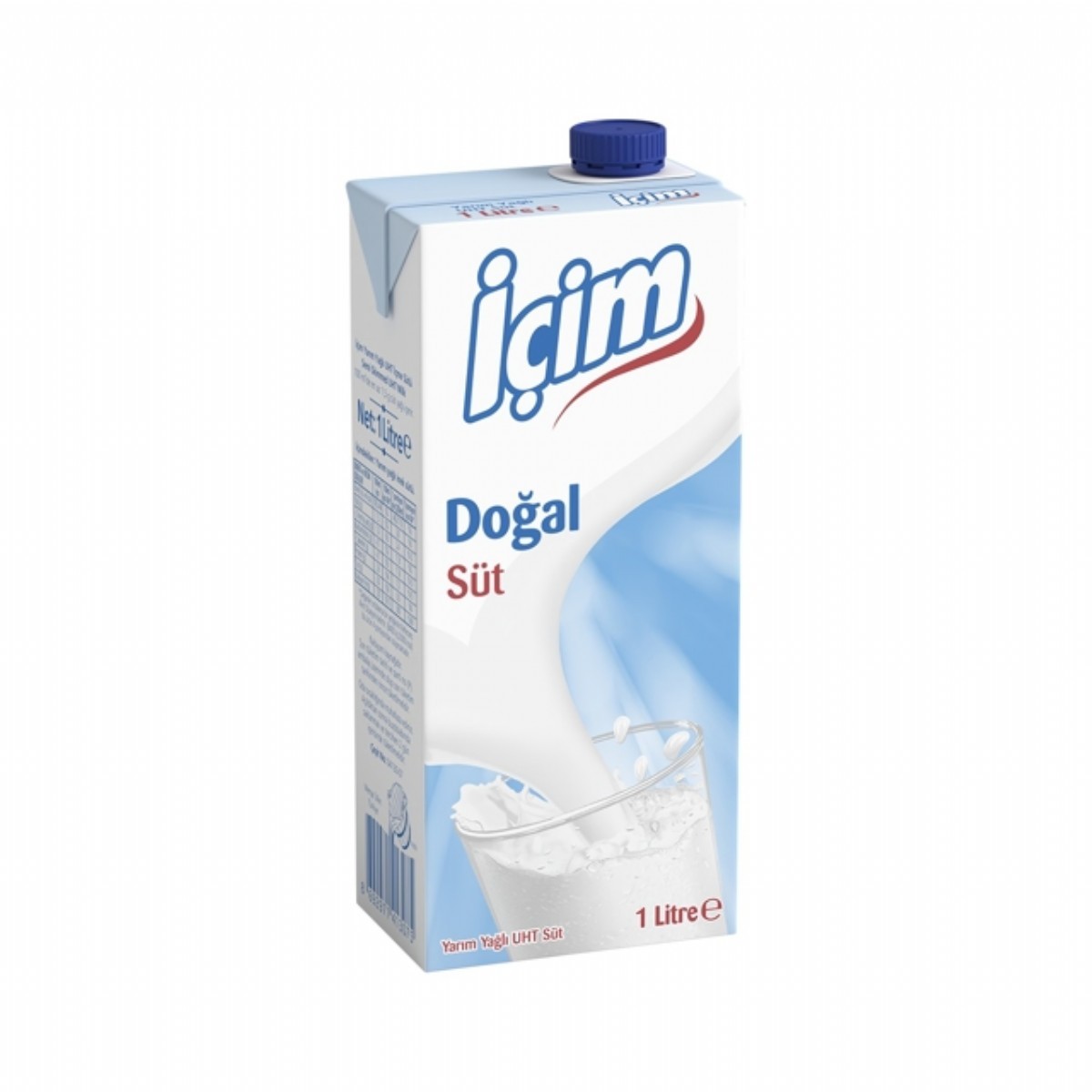 İçim Yarım Yağlı Süt 1 Lt