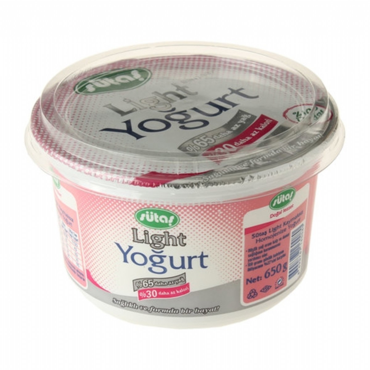 Sütaş Light Yoğurt 650 Gr