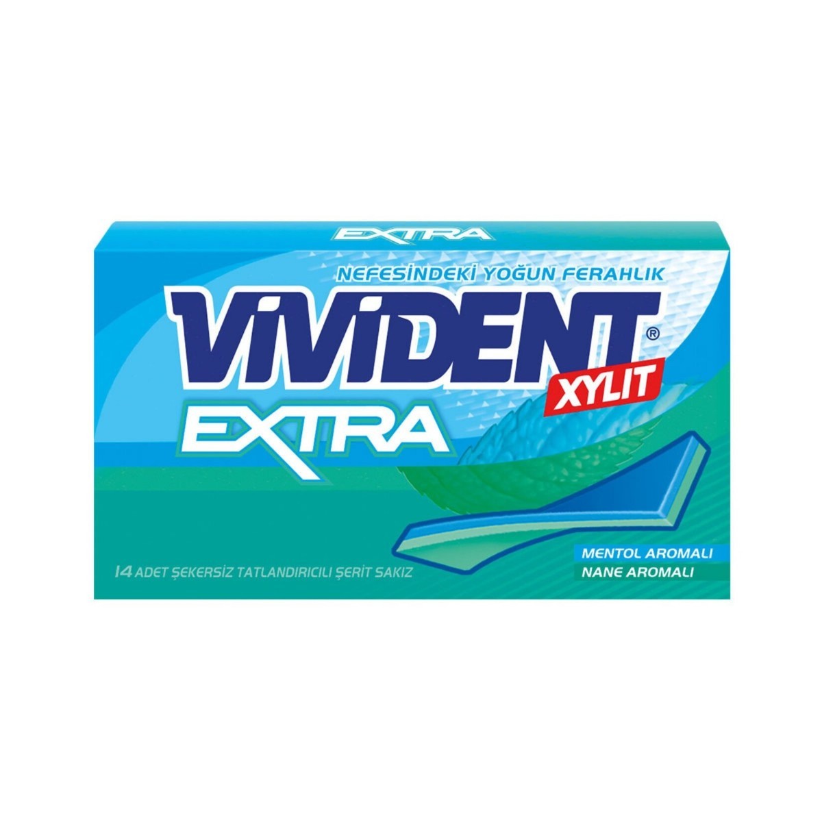 Vivident Extra Sakız Mentol-Nane Aromalı 26 Gr