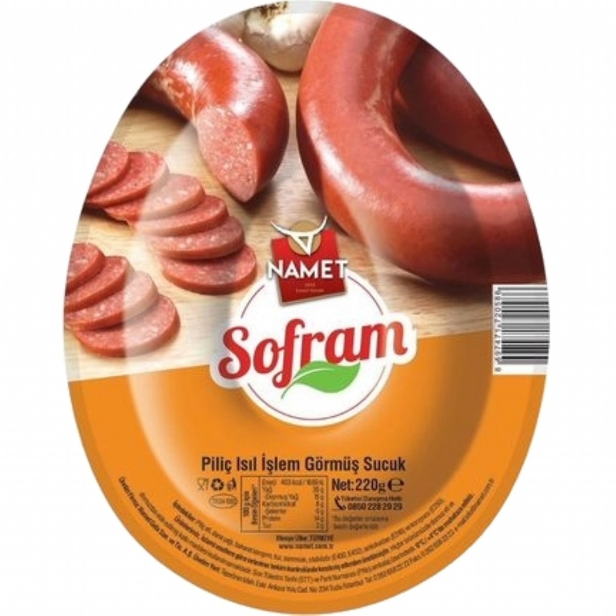 Namet Sucuk Piliç Sofram 220 Gr