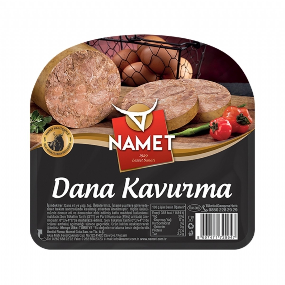 Namet Dana Kavurma 80 Gr