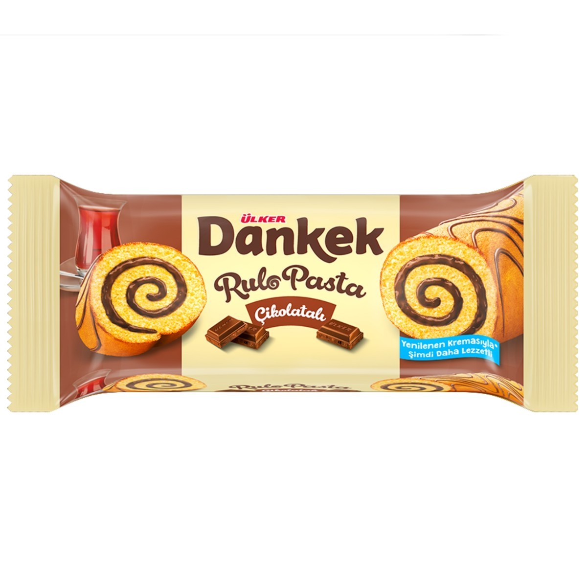 Ülker Çikolatalı Rulo Pasta Dankek 235 Gr