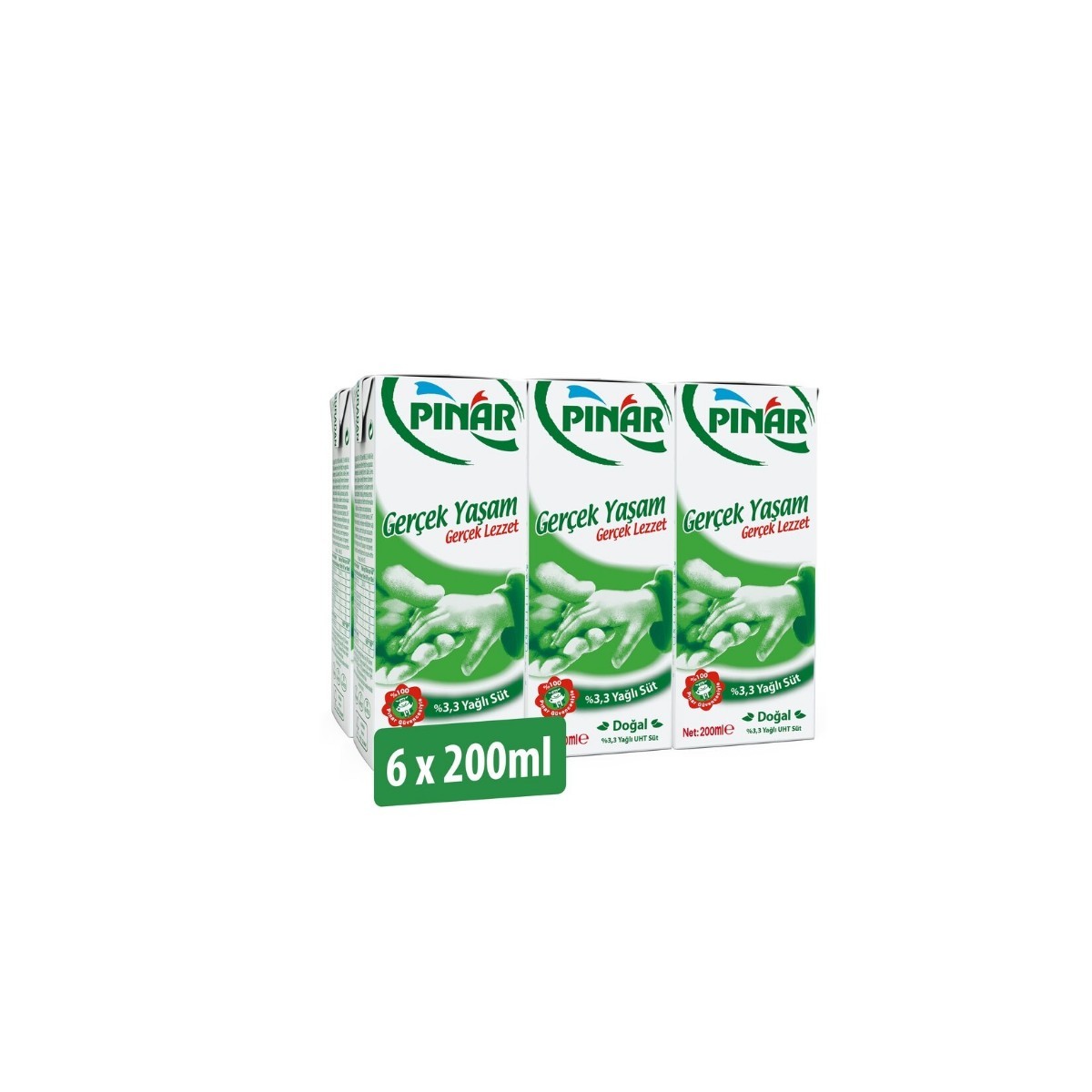 Pınar Süt 6 x 200 Ml