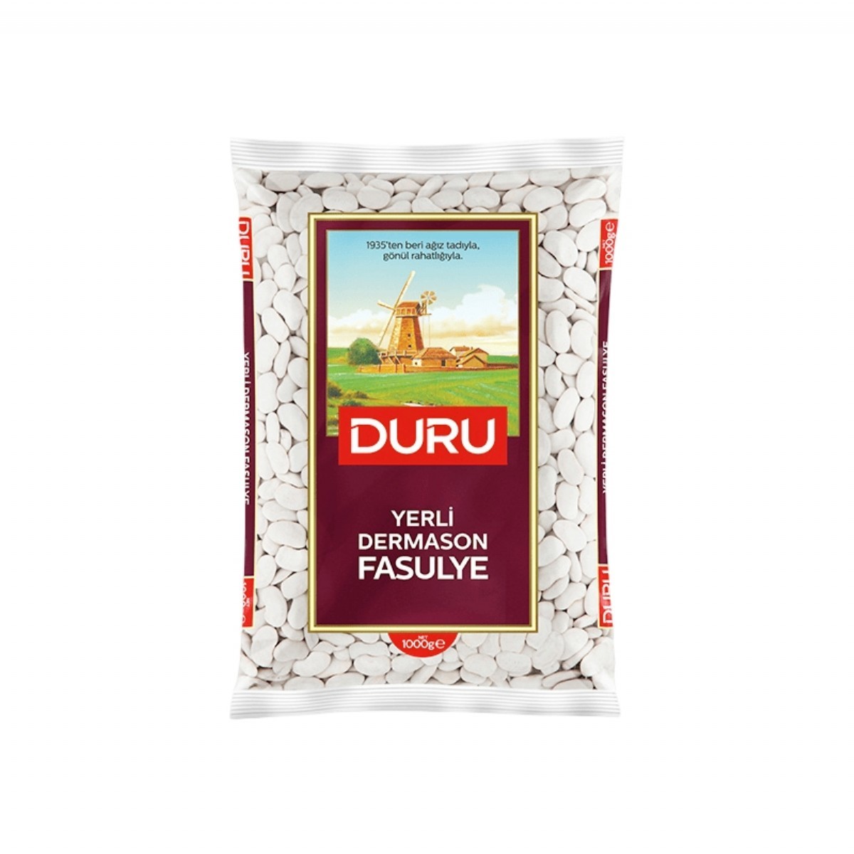 Duru Bakliyat Yerli Dermason Fasülye 1 Kg