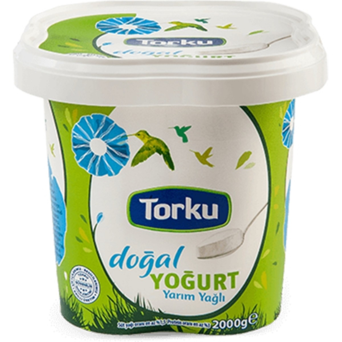 Torku Yarım Yağlı Yoğurt 2 Kg