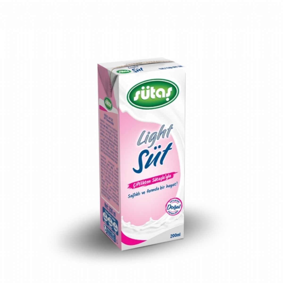 Sütaş Süt Light 200 Ml
