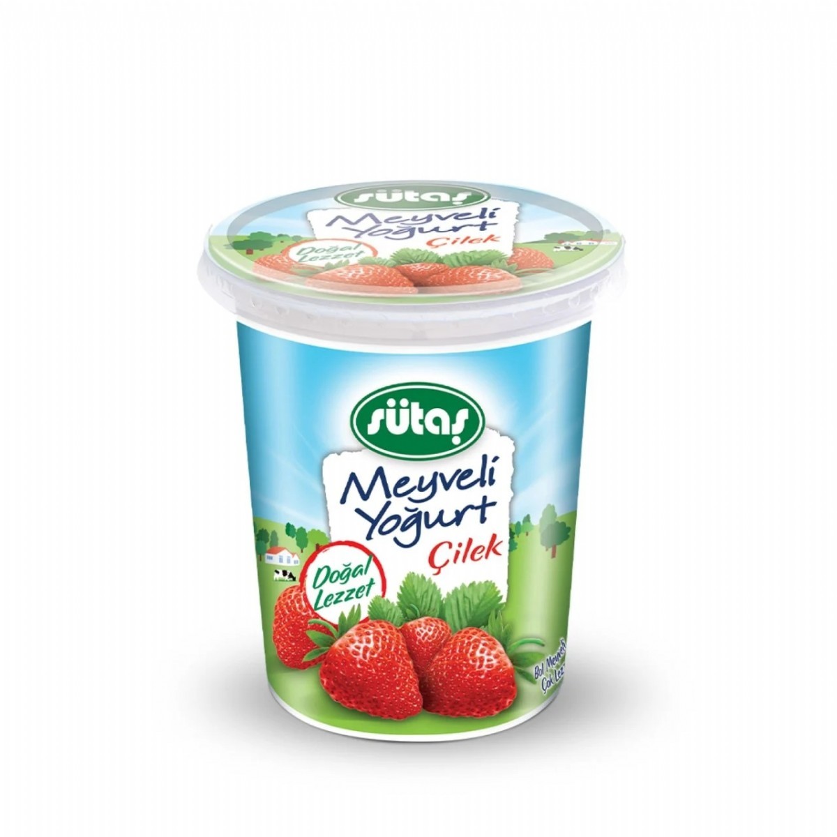 Sütaş Çilekli Meyveli Yoğurt 500 Gr