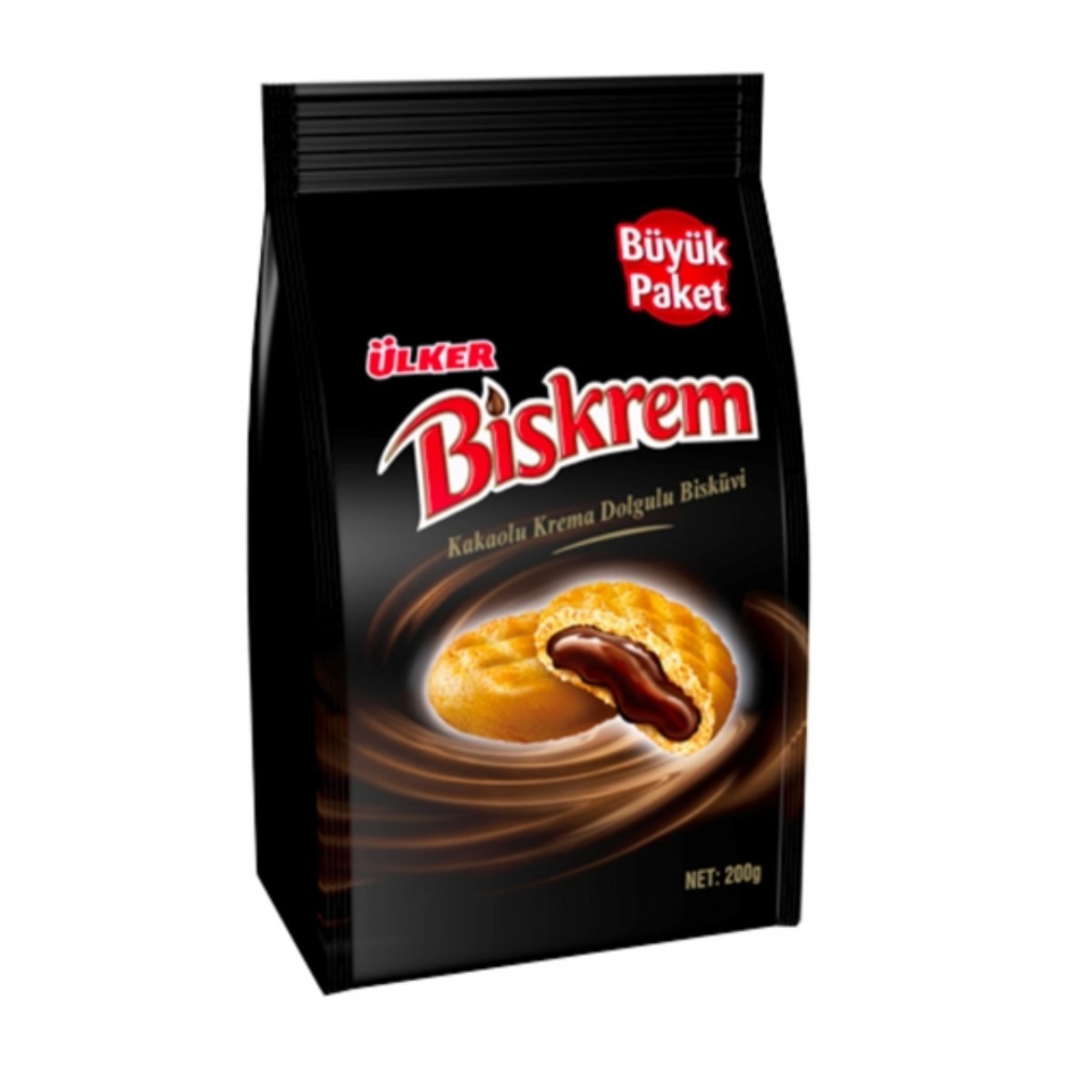 Ülker Biskrem Kakaolu Büyük Poşet 200 Gr