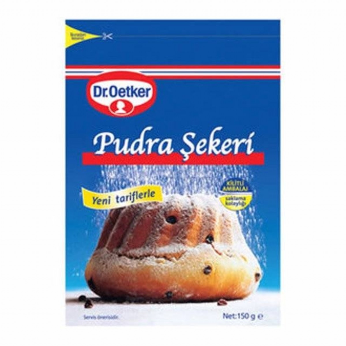 Dr.Oetker Pudra Şekeri Kilitli 150 Gr