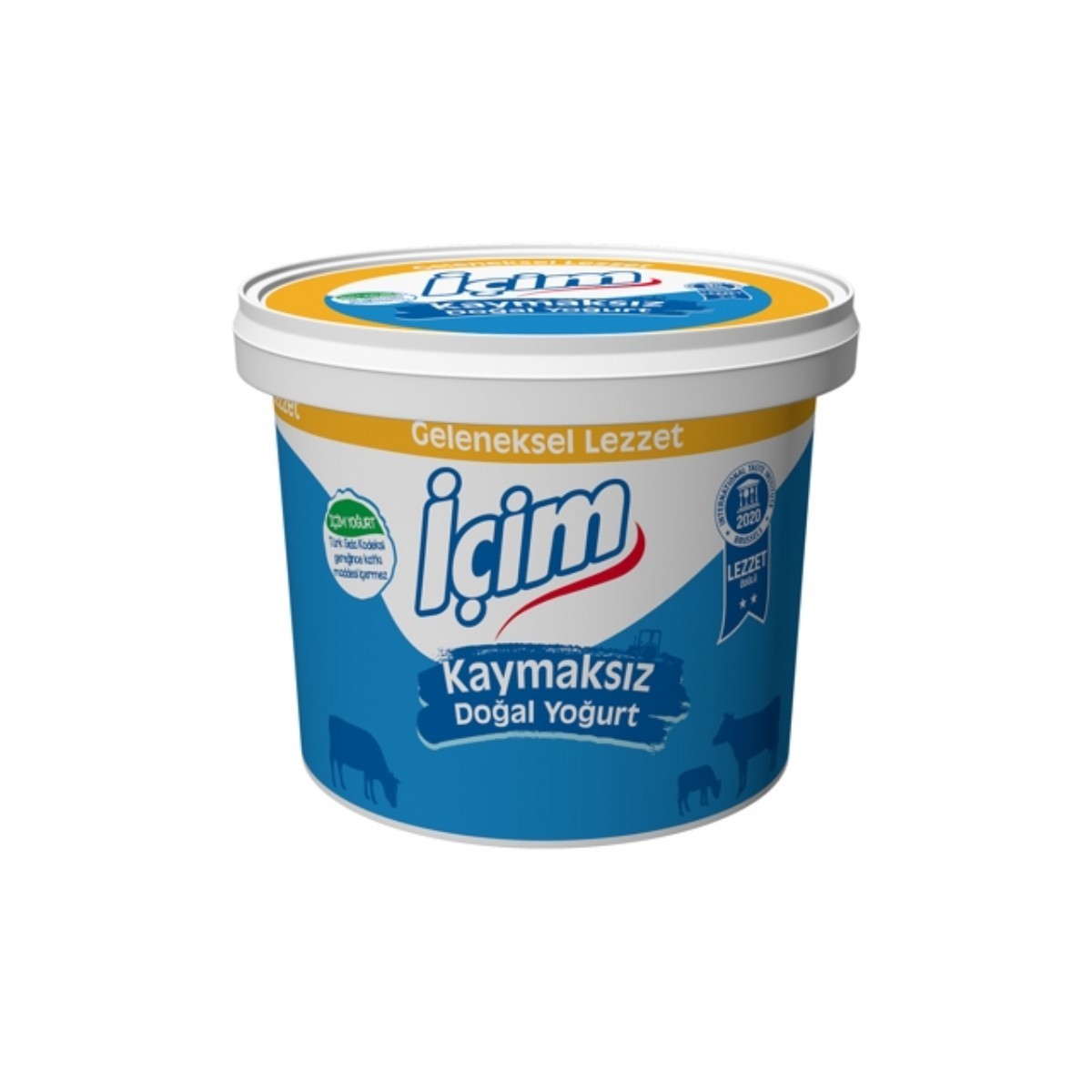 İçim Kaymaksız Doğal Yoğurt 2 Kg