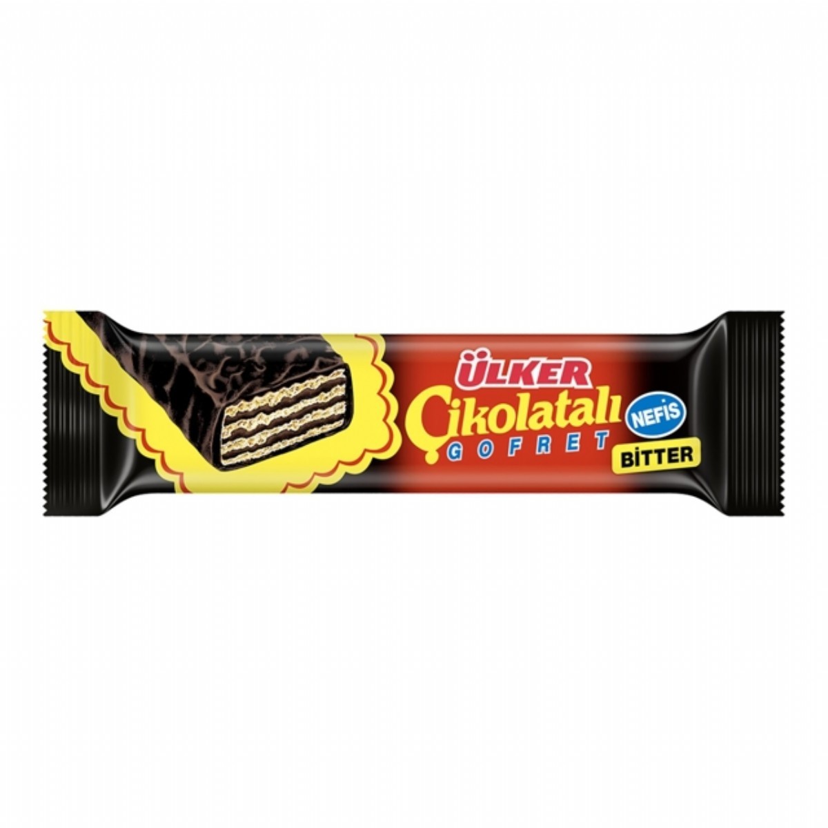 Ülker Bitter Çikolatalı Gofret 36 Gr