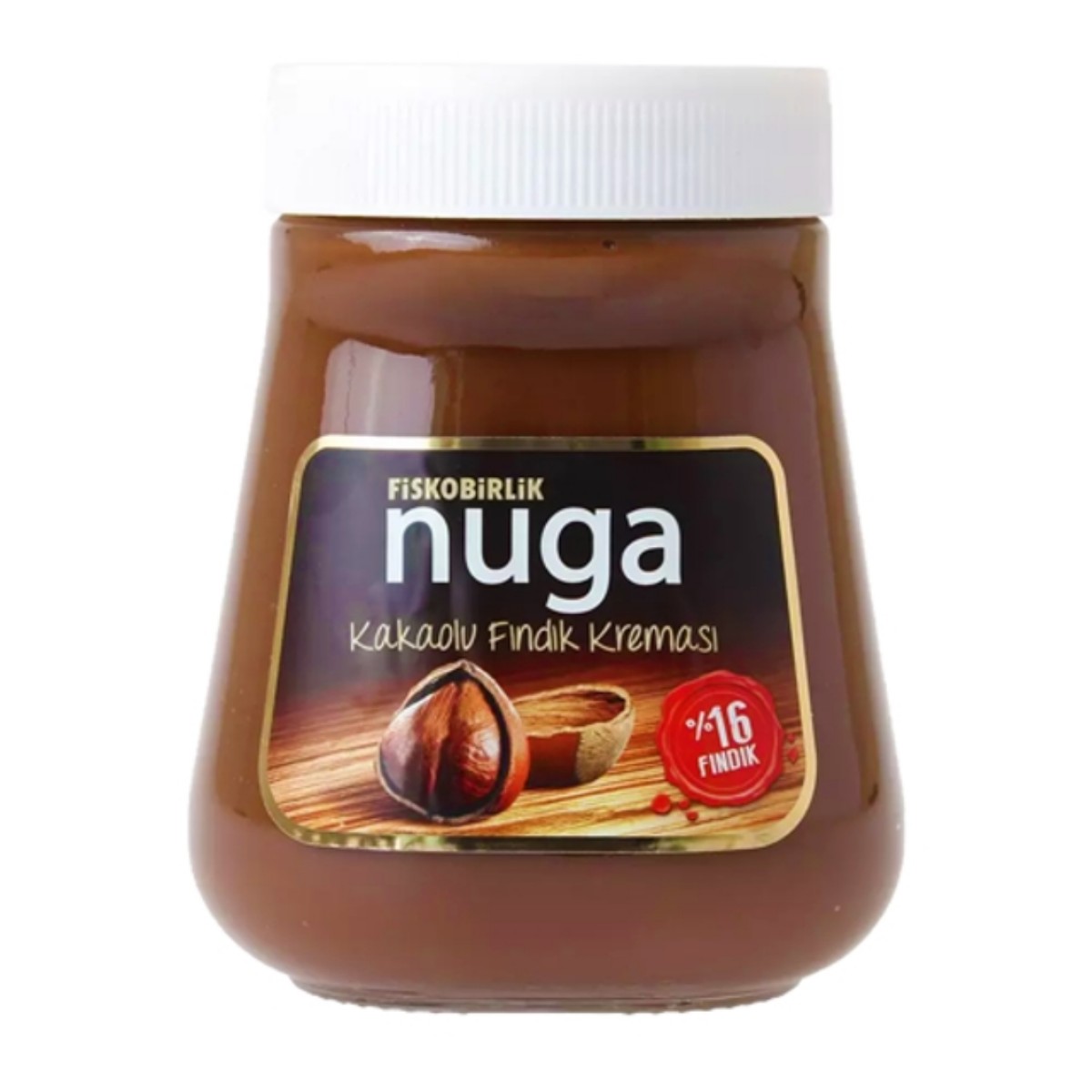 Fiskobirlik Nuga Cam Kavanoz %16 Fındıklı 700 Gr