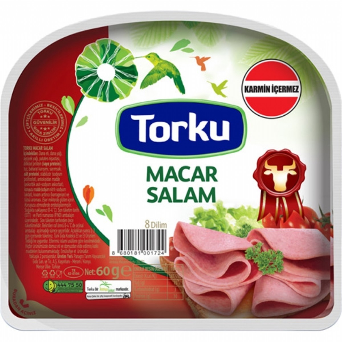 Torku Macar Salam Dilim 50 Gr