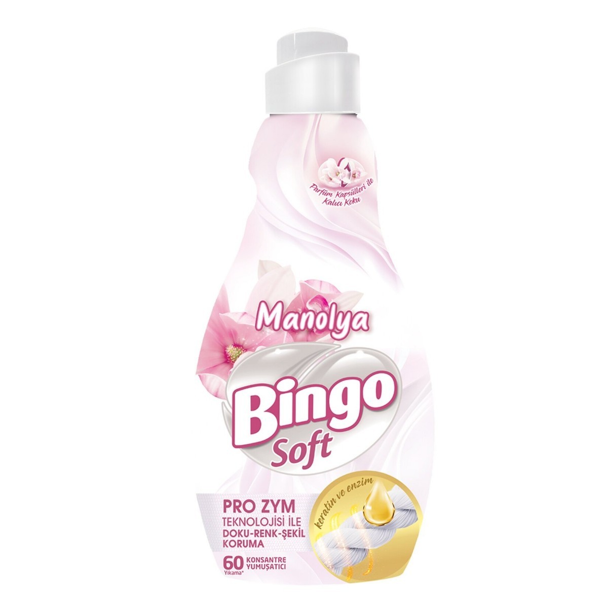 Bingo Soft Manolya Bahçesi Konsantre Çamaşır Yumuşatıcısı 1440 Ml