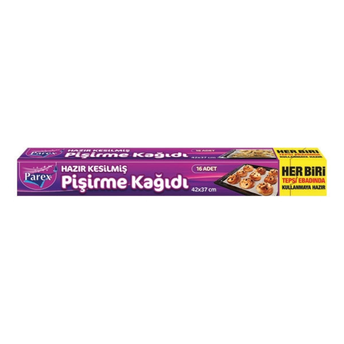 Parex Hazır Kesilmiş Pişirme Kağıdı 16 Lı